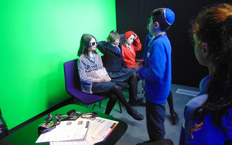 Year 6 pupils visiting Sky Studios